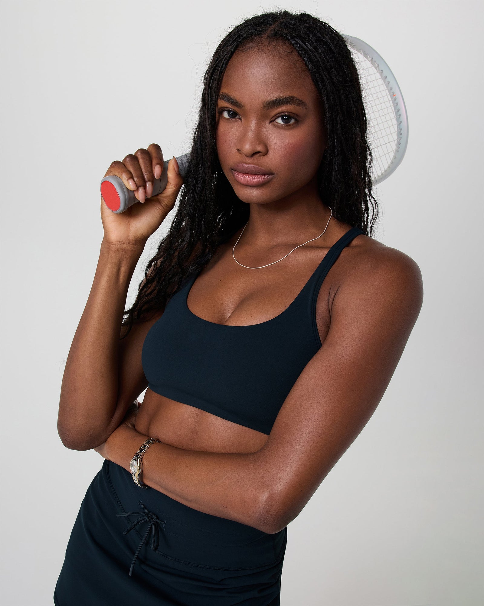 Coral sports bra