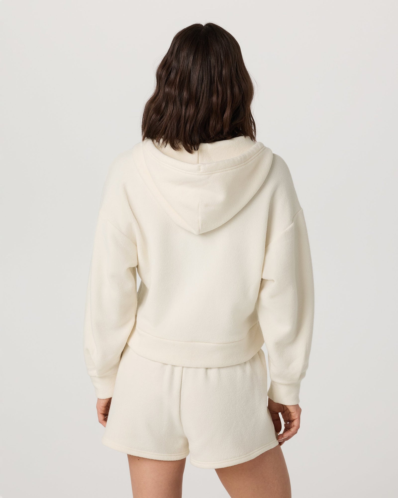 Cozy zip hoodie set