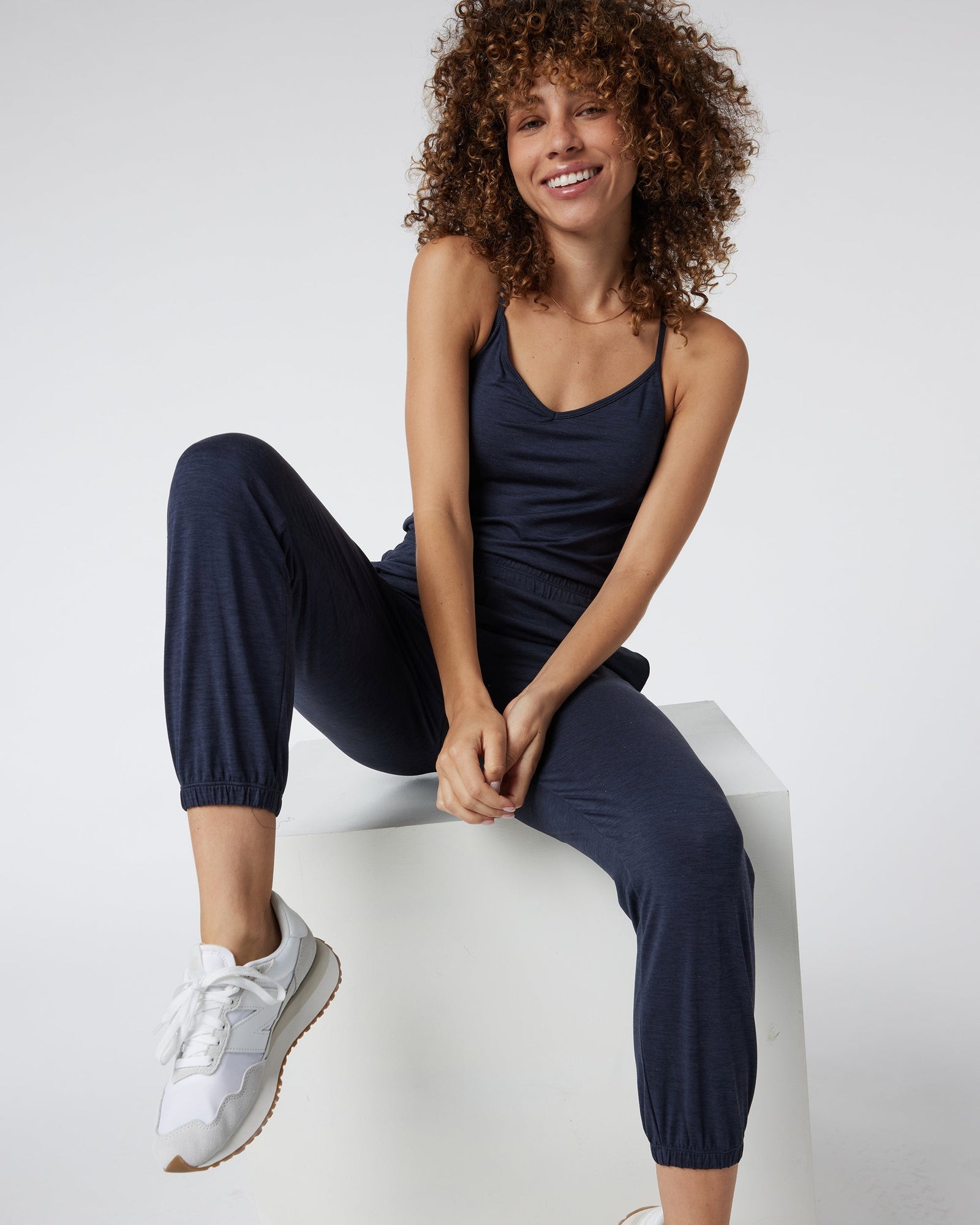 Luxesilk evening jumpsuit