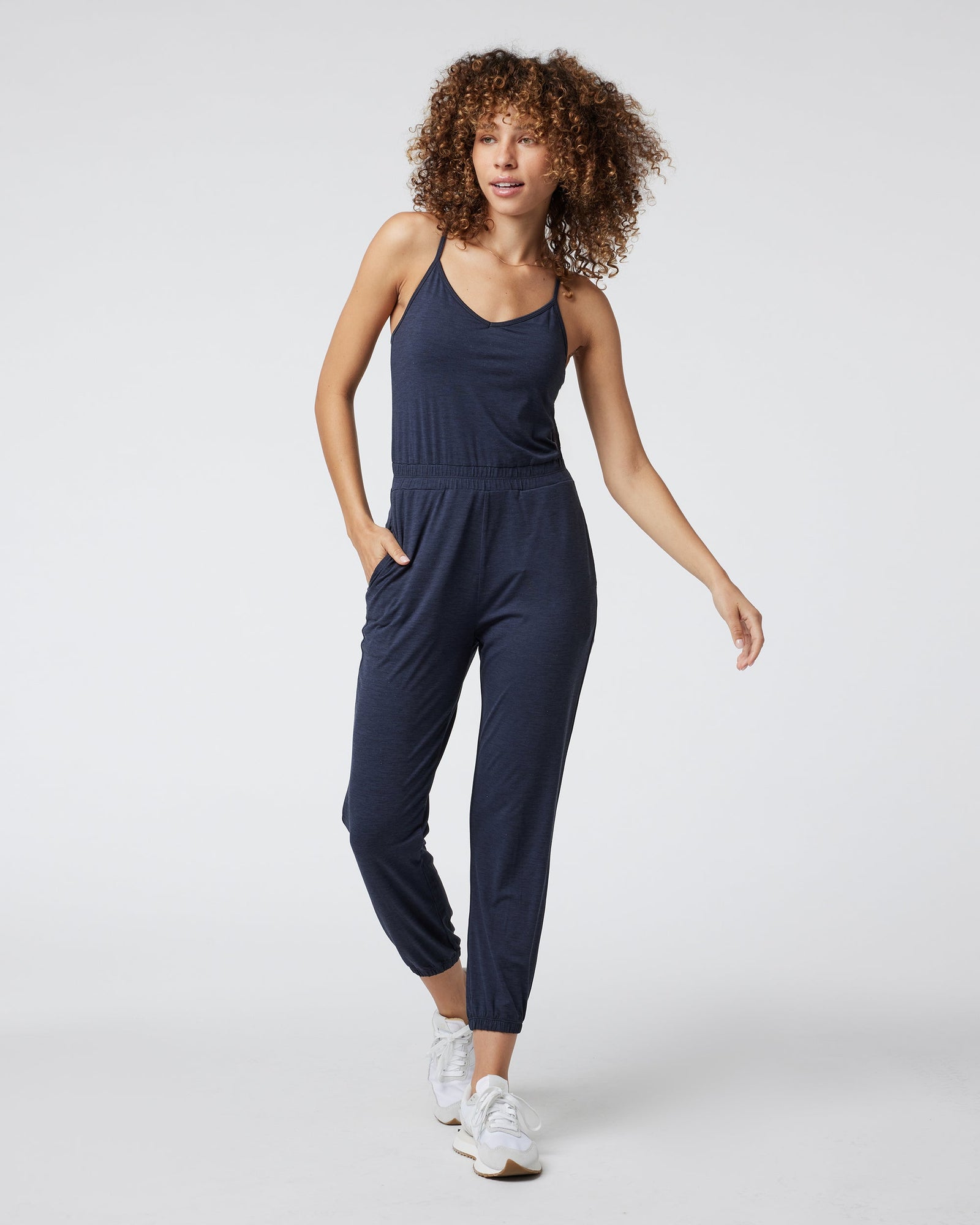 Luxesilk evening jumpsuit