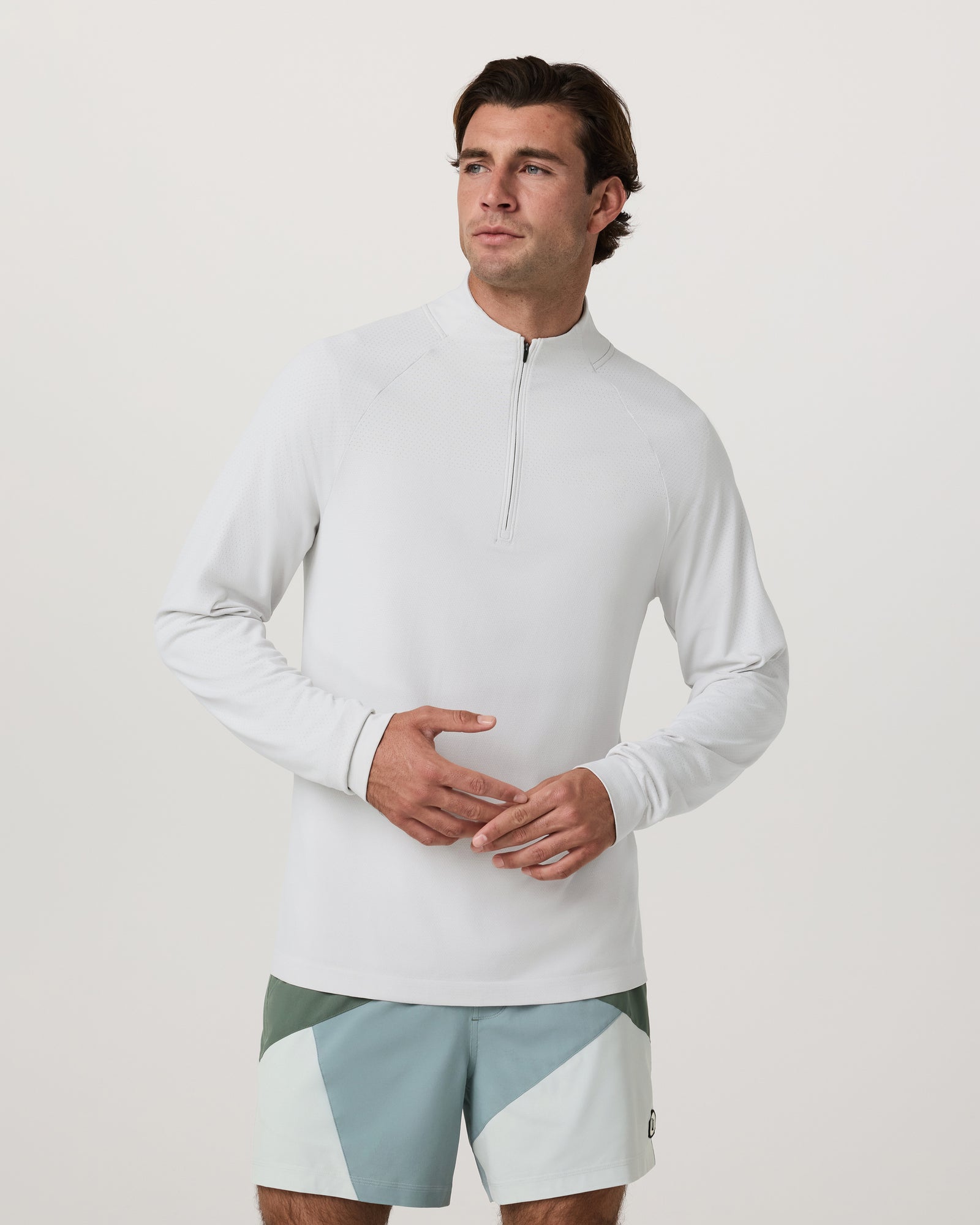 Airstretch half-zip top