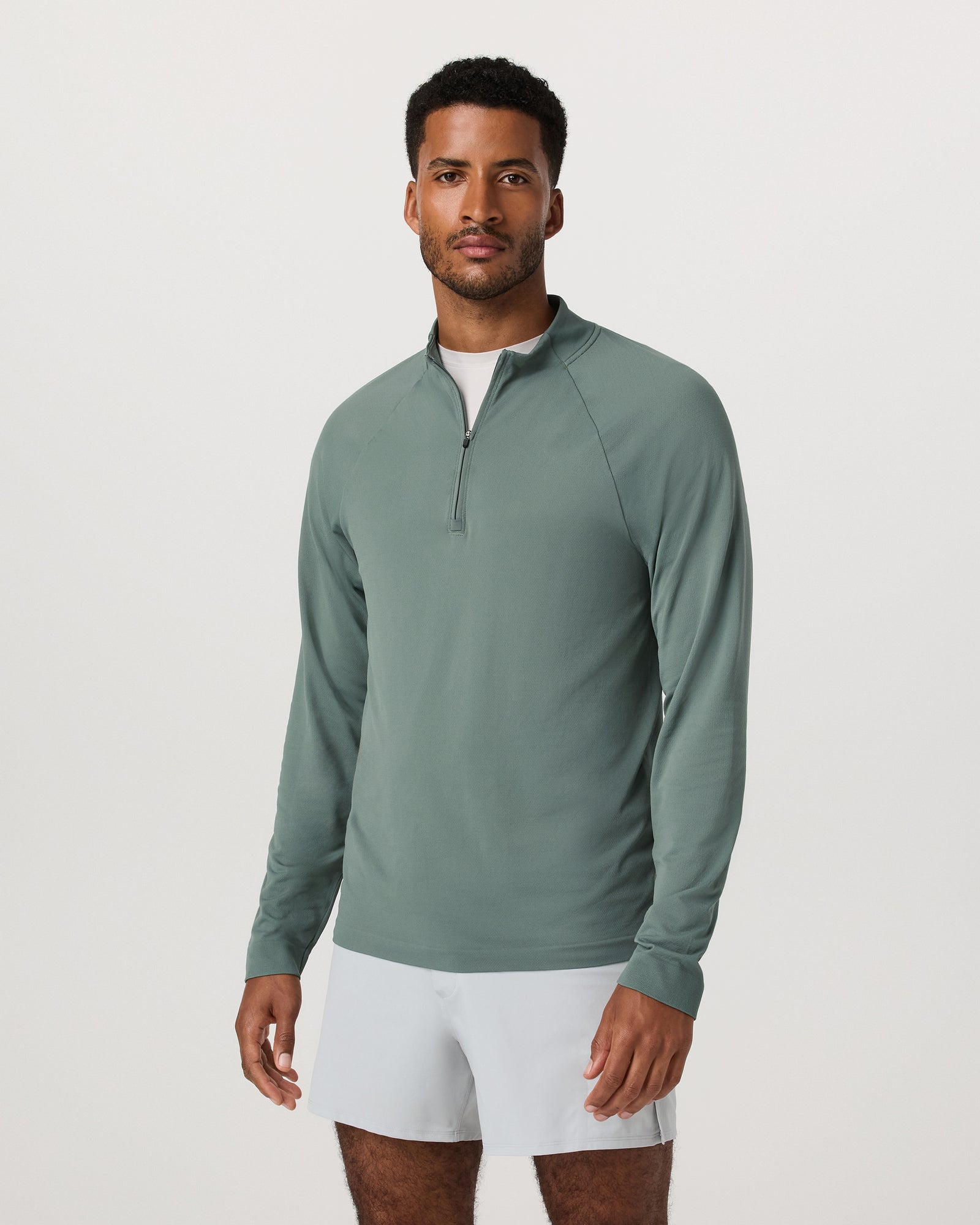 Airstretch half-zip top