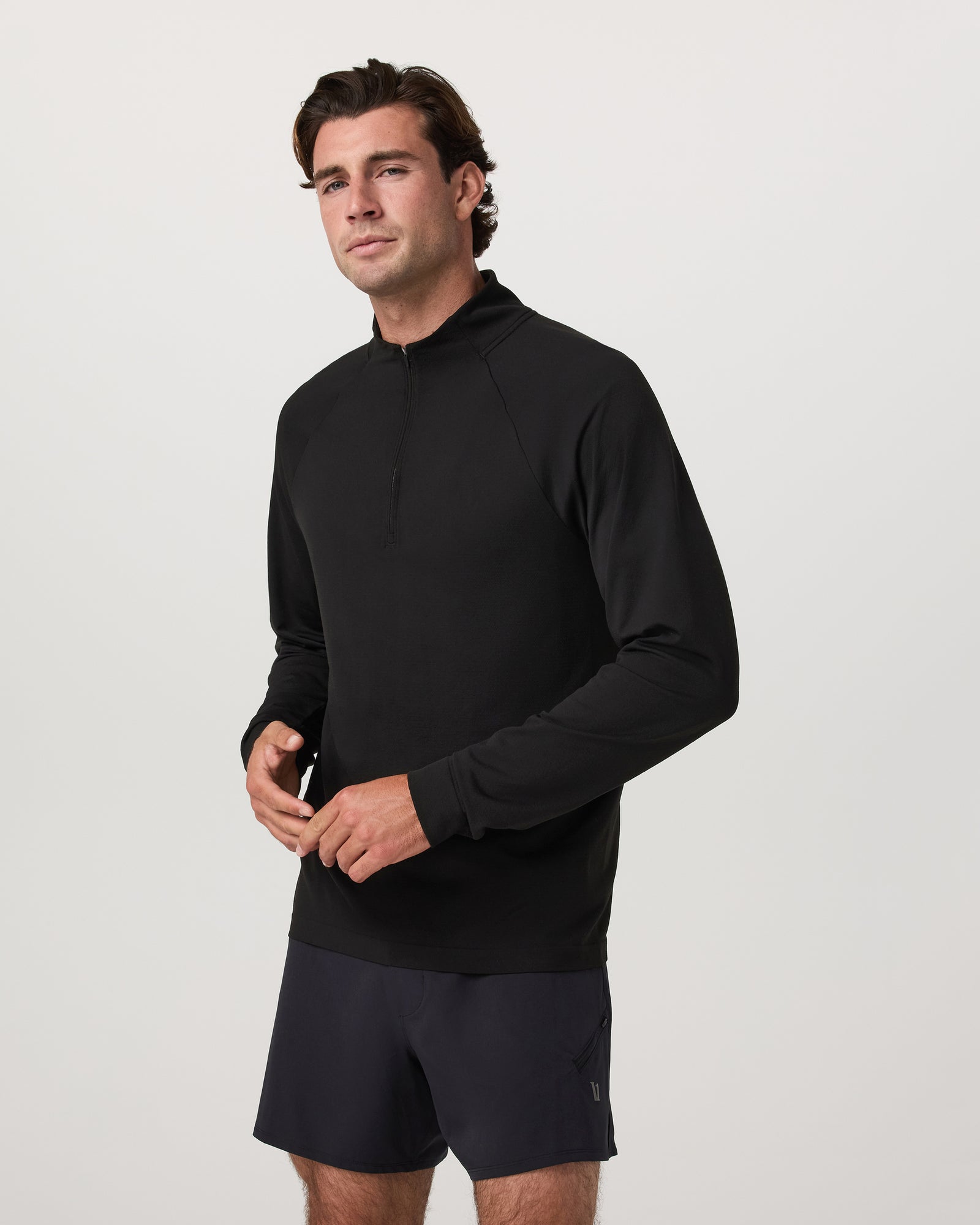 Airstretch half-zip top