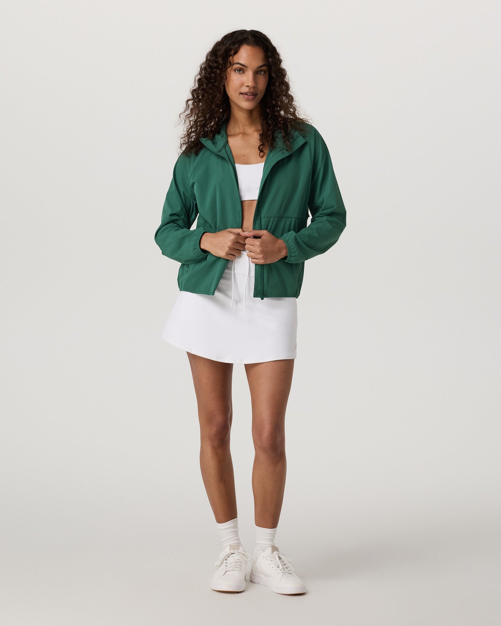 Aerochill half-zip top (Viridian)