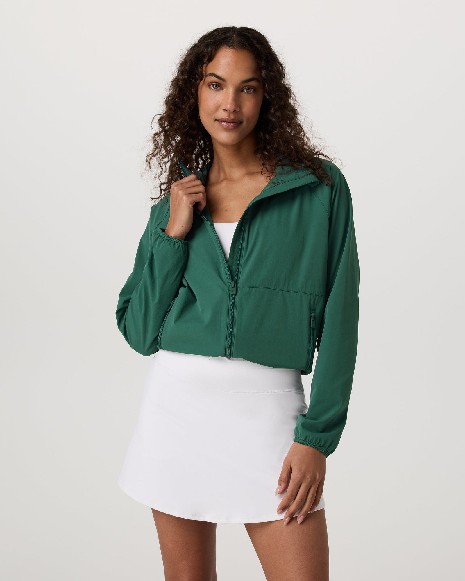 Aerochill half-zip top (Viridian)