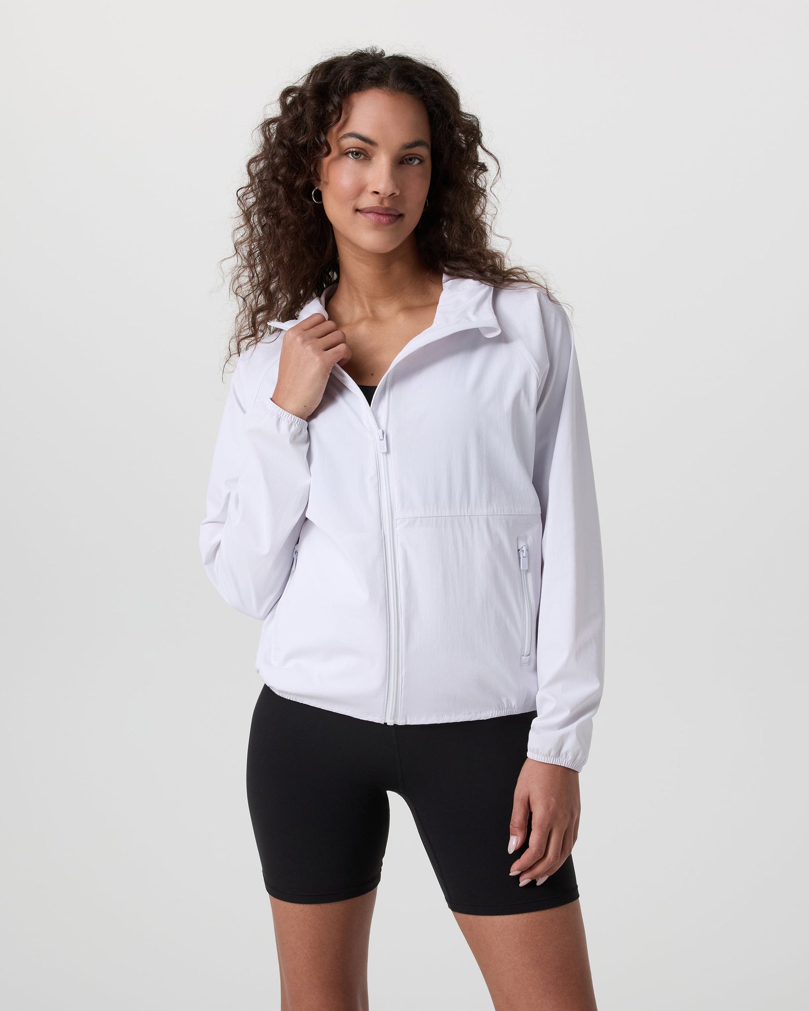 Aerochill half-zip top (White)