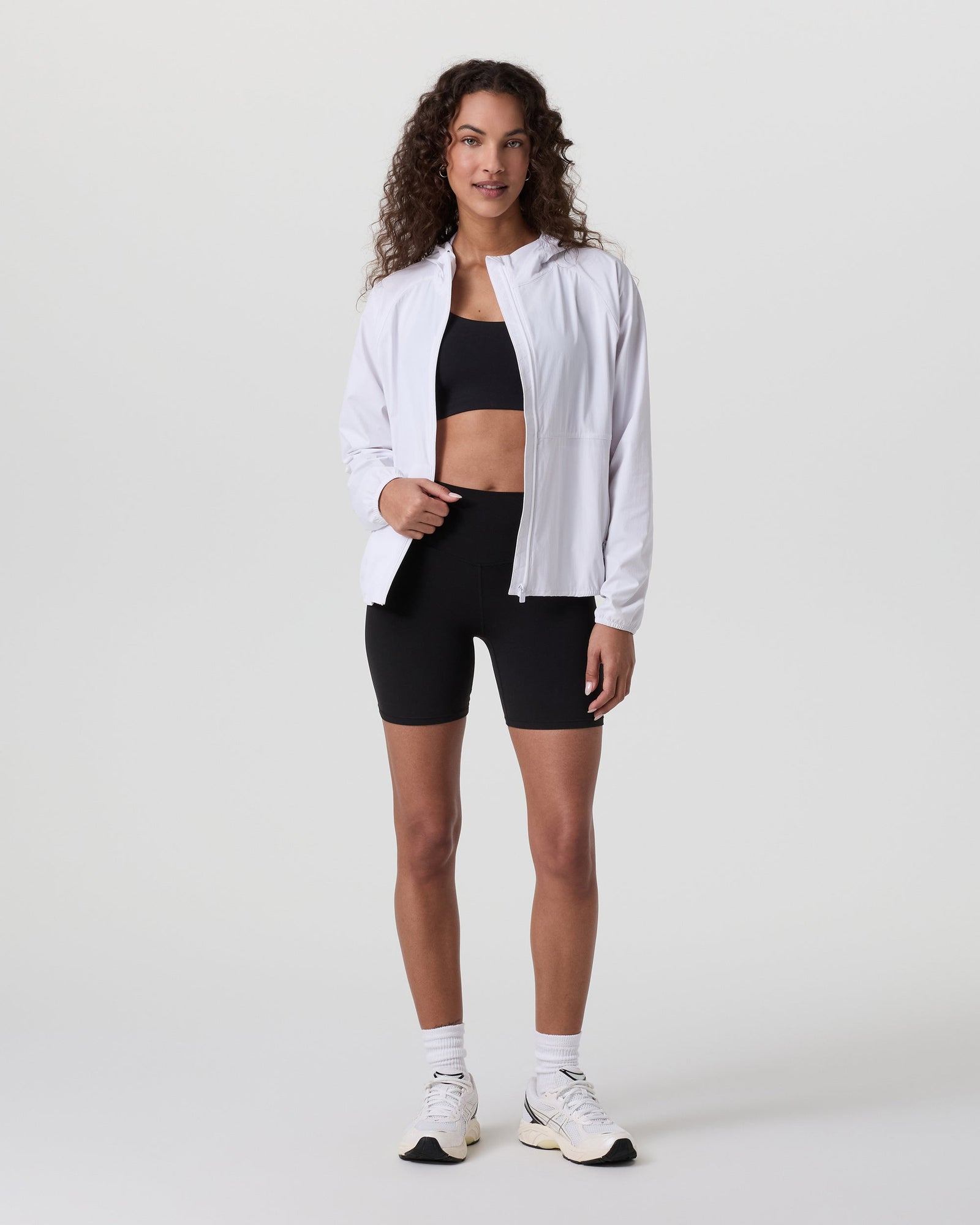 Aerochill half-zip top (White)