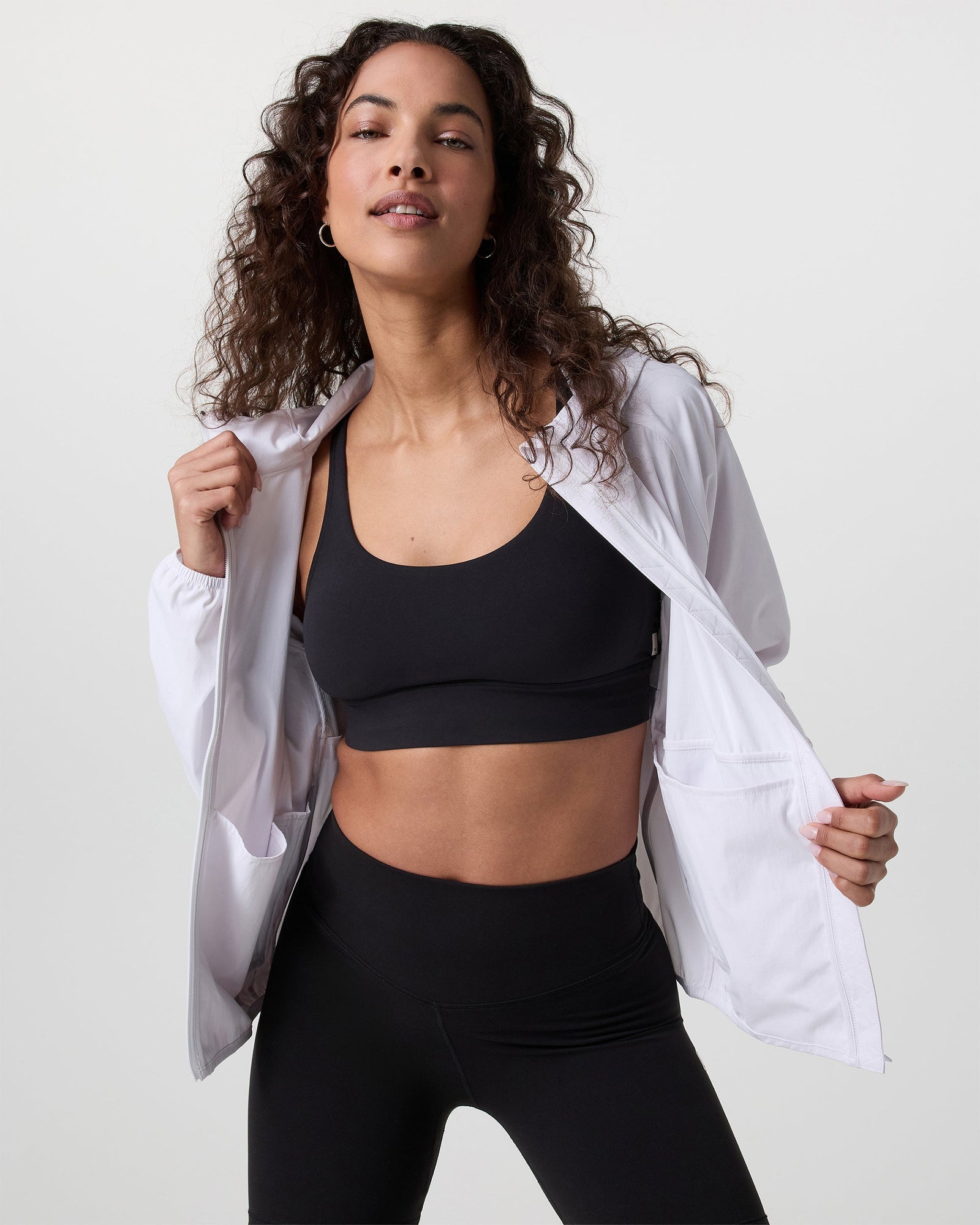 Aerochill half-zip top (White)