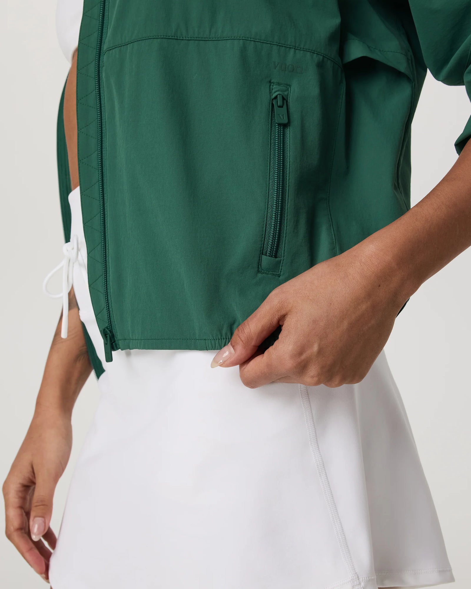 Aerochill half-zip top (Viridian)