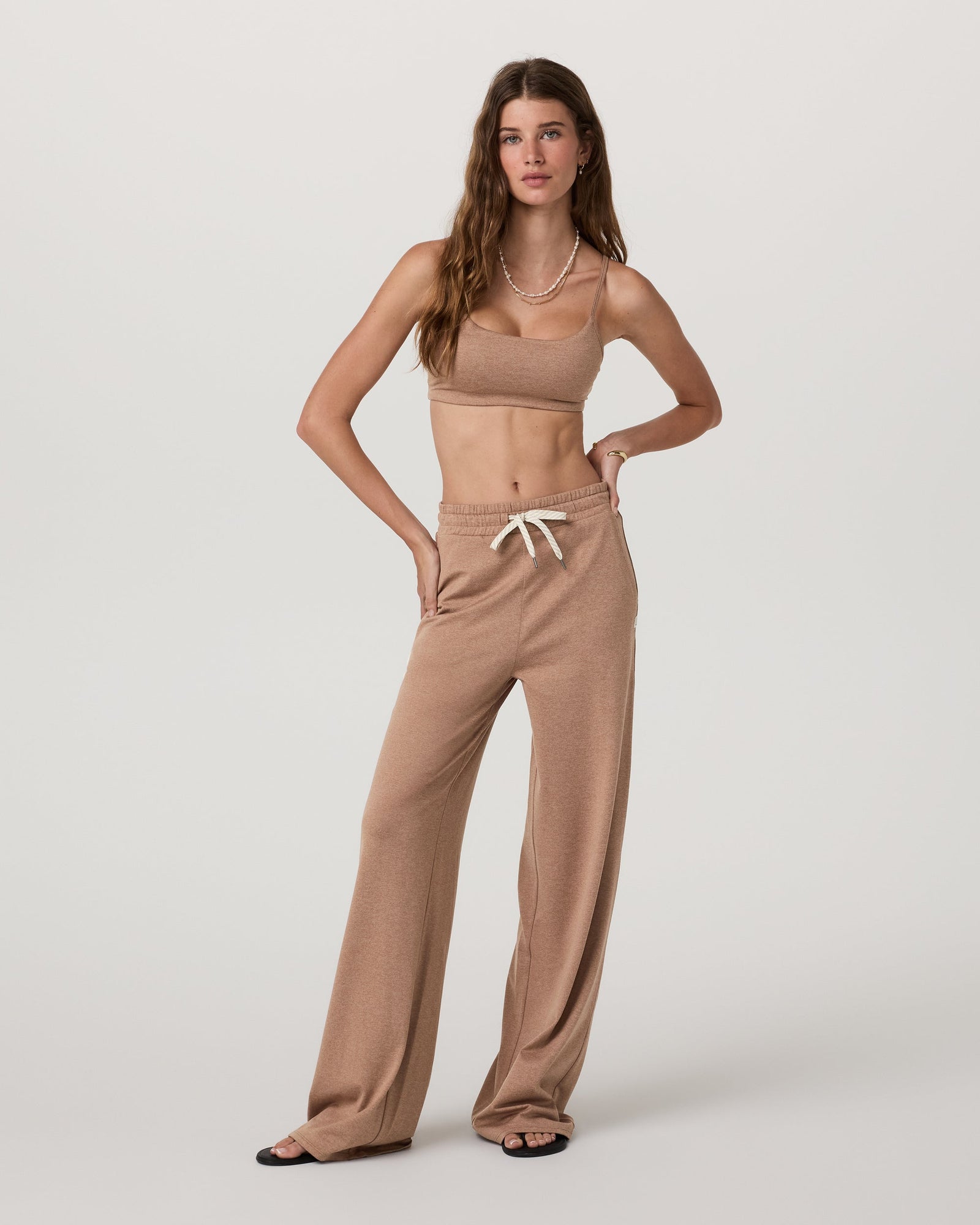 Wide leg lounge pant