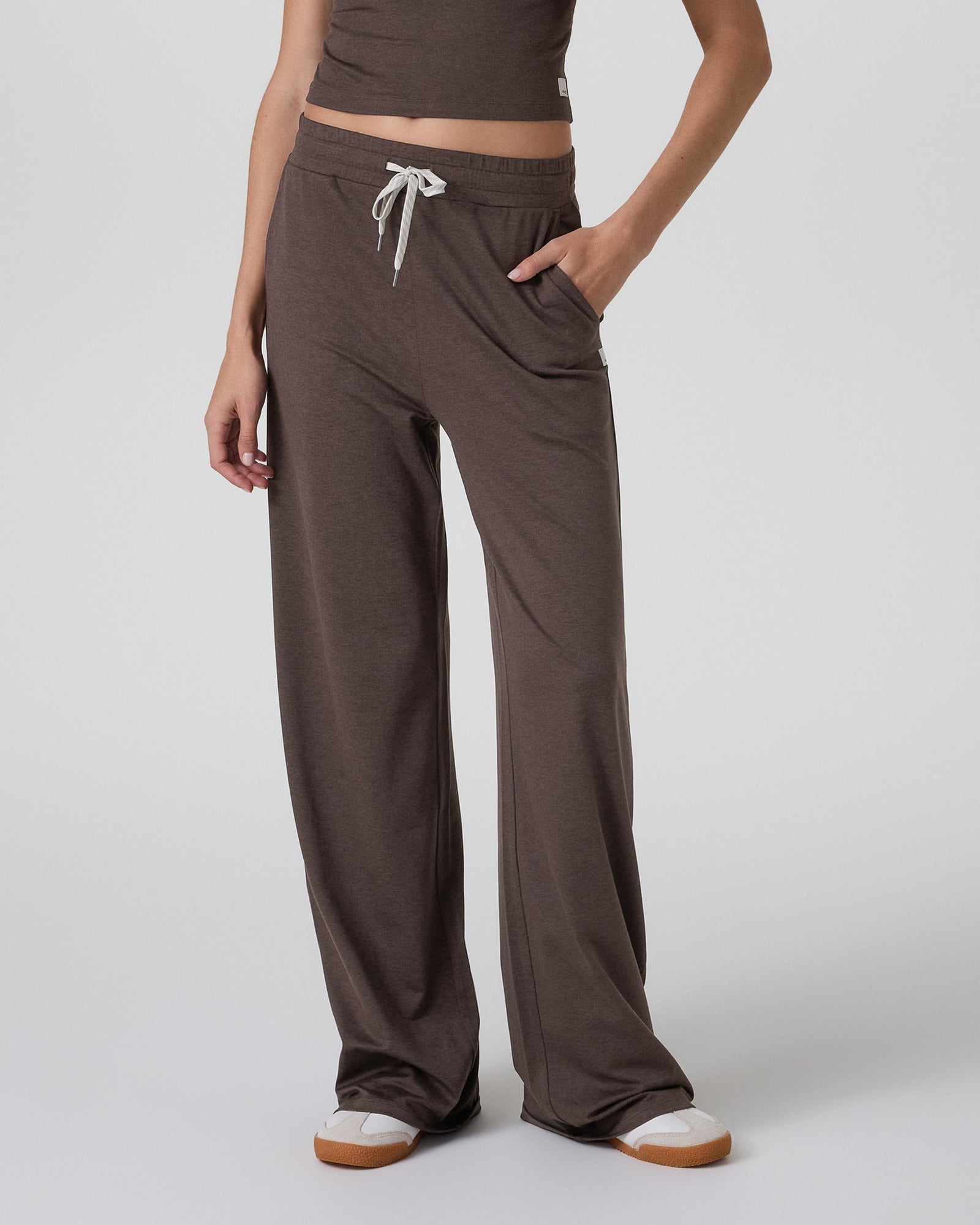 Wide leg lounge pant
