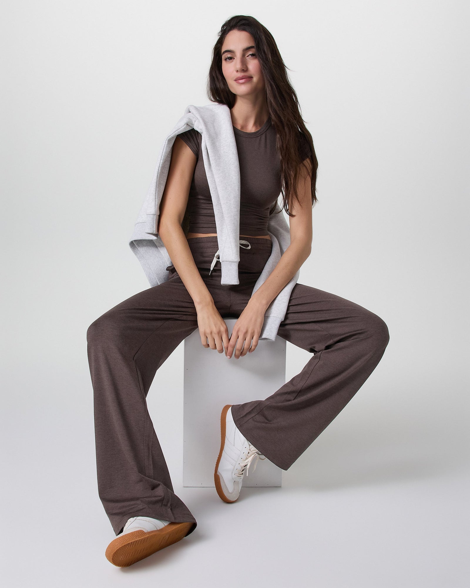 Wide leg lounge pant